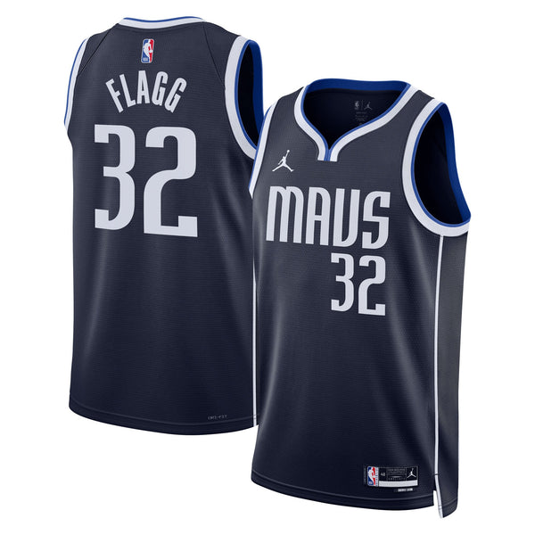 Dallas Mavericks Statement Edition Swingman Jersey NBA 2025 First Round Draft Pick - Navy - Cooper Flagg