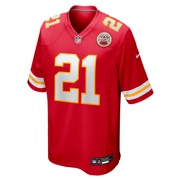 Kansas City Chiefs Jaden Hicks Red Game Jersey