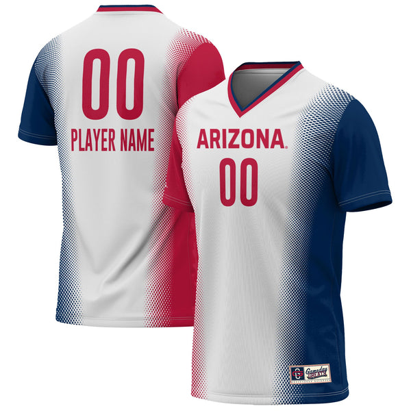 Arizona Wildcats Pick-A-Player NIL Lightweight Soccer Jersey - White