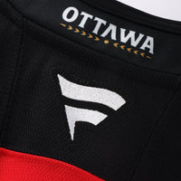 Ottawa Senators Hockey Jersey, Red Authentic Alternate Sportswear Jersey Shirt, Long Sleeve Hockey Sweater Jersey, Casual Gift for Men