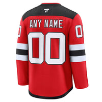 New Jersey Devils Hockey Jersey, Red Premium Sportswear Jersey Shirt, Long Sleeve Hockey Sweater Jersey, Casual Gift for Men, Style 202055713