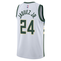 Jaime Jaquez Jr. Milwaukee Bucks Basketball Jersey, White Swingman Sportswear Jersey Shirt, Sleeveless Athletic Tank Jersey, Casual Gift for Men