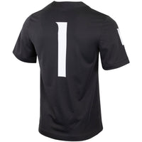 Washington State Cougars Football Jersey, Charcoal Sportswear Jersey Shirt, Lightweight Breathable Athletic Jersey, Casual Gift for Men