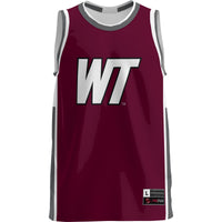 West Texas A&M Buffaloes Basketball Jersey, Maroon Lightweight Sportswear Jersey Shirt, Sleeveless Athletic Tank Jersey, Casual Gift for Men