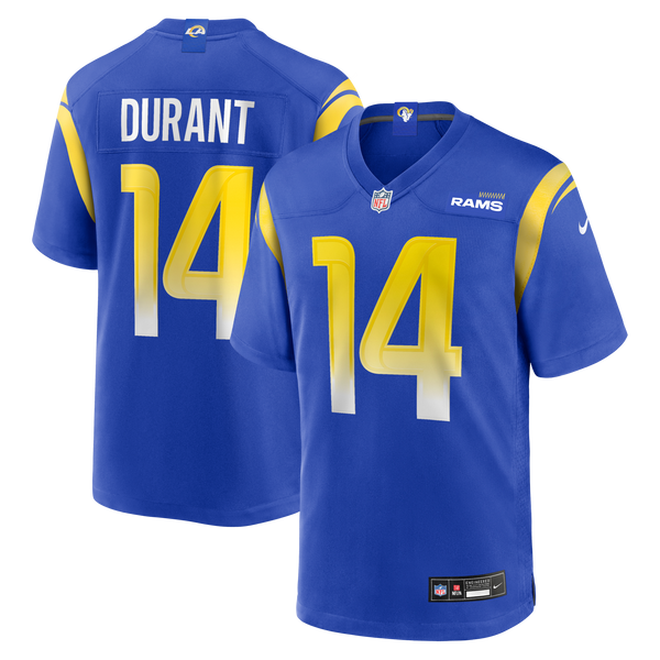 Los Angeles Rams Cobie Durant Royal Game Player Jersey