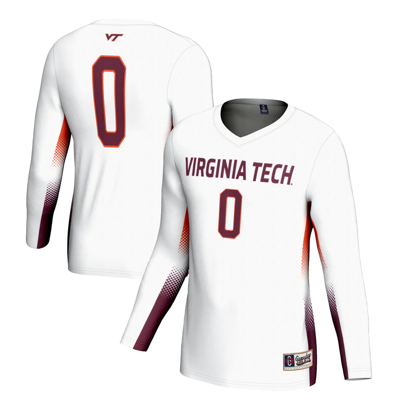 Virginia Tech Hokies Volleyball Jersey, Sportswear Jersey Shirt, Lightweight Breathable Athletic Jersey, Casual Gift for Men, Style 200589548
