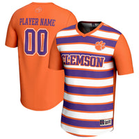 Clemson Tigers Soccer Jersey, Orange/Purple Fashion Sportswear Jersey Shirt, Lightweight Breathable Athletic Jersey, Casual Gift for Men