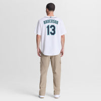 Kade Anderson Seattle Mariners Baseball Jersey, White Sportswear Jersey Shirt, Lightweight Breathable Athletic Jersey, Casual Gift for Men