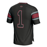 UChicago Maroons Football Jersey, Black Sportswear Jersey Shirt, Lightweight Breathable Athletic Jersey, Casual Gift for Men