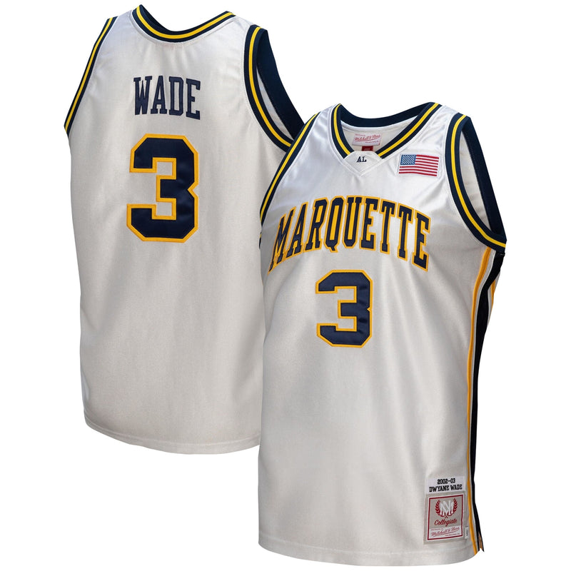Marquette Golden Eagles Football Jersey, White Authentic Sportswear Jersey Shirt, Lightweight Breathable Athletic Jersey, Casual Gift for Men