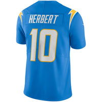 Justin Herbert Los Angeles Chargers Football Jersey, Powder Sportswear Jersey Shirt, Lightweight Breathable Athletic Jersey, Casual Gift for Men