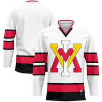 Virginia Military Institute Keydets Hockey Jersey, White Sportswear Jersey Shirt, Long Sleeve Hockey Sweater Jersey, Casual Gift for Men