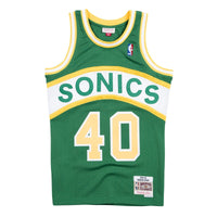 Seattle Supersonics Shawn Kemp Hardwood Classics Basketball Jersey, Sportswear Jersey Shirt, Sleeveless Athletic Jersey, Casual Gift for Men