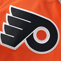 Trevor Zegras Philadelphia Flyers Hockey Jersey, Orange Premium Sportswear Jersey Shirt, Long Sleeve Hockey Sweater Jersey, Casual Gift for Men