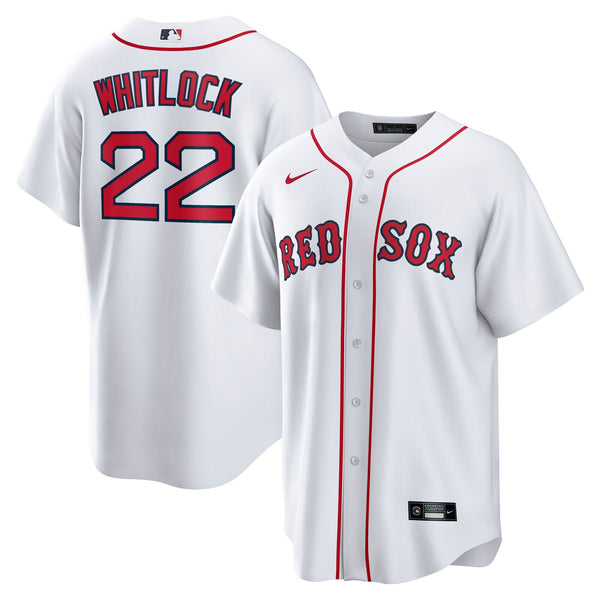 Boston Red Sox Garrett Whitlock White Home Replica Jersey