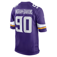 Tyrion Ingram-Dawkins Minnesota Vikings Football Jersey, Sportswear Jersey Shirt, Lightweight Breathable Athletic Jersey, Casual Gift for Men