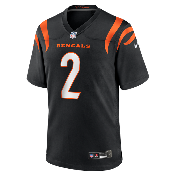 Cincinnati Bengals Evan McPherson Black Game Jersey