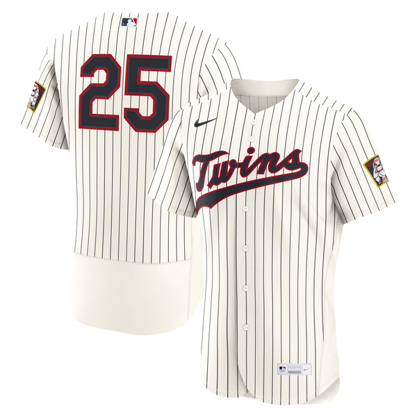 Minnesota Twins Byron Buxton Cream 2026 Field of Dreams Authentic Jersey