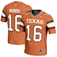 Texas Longhorns Football Jersey, Orange Sportswear Jersey Shirt, Lightweight Breathable Athletic Jersey, Casual Gift for Men, Style 200667842