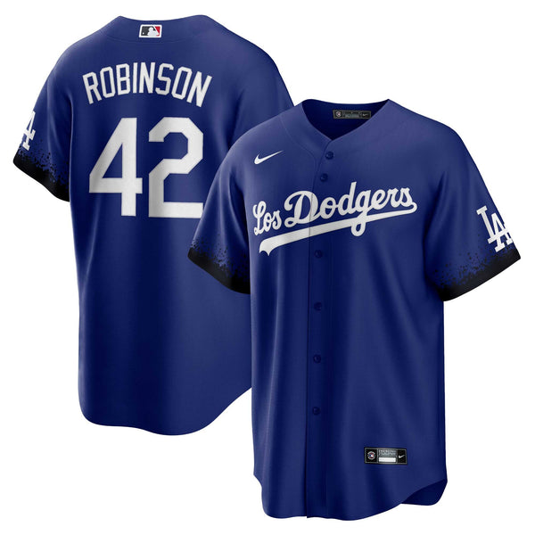 Los Angeles Dodgers Jackie Robinson Royal City Connect Replica Player Jersey