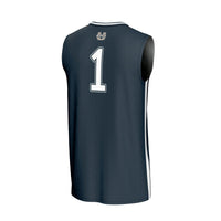 Utah State Aggies Basketball Jersey, Navy Fashion Lightweight Sportswear Jersey Shirt, Sleeveless Athletic Tank Jersey, Casual Gift for Men