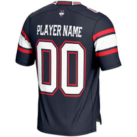 UConn Huskies Football Jersey, Navy Sportswear Jersey Shirt, Lightweight Breathable Athletic Jersey, Casual Gift for Men