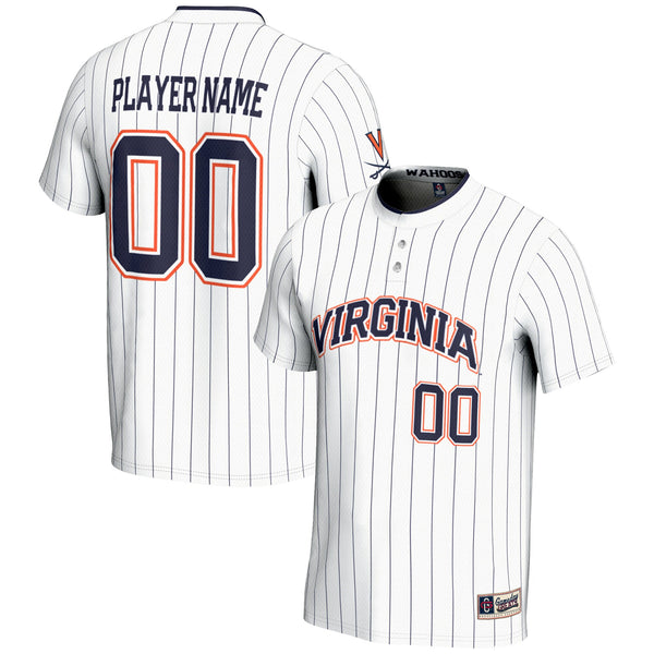 Virginia Cavaliers NIL Pick-A-Player Lightweight Softball Jersey - White