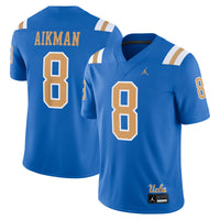 UCLA Bruins Football Jersey, Blue Game Sportswear Jersey Shirt, Lightweight Breathable Athletic Jersey, Casual Gift for Men, Style 200894540