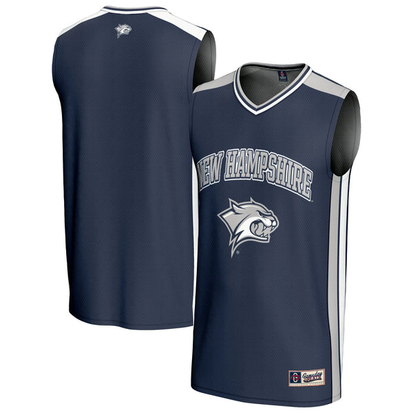 New Hampshire Wildcats Spirit Basketball Jersey - Navy