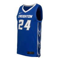 Creighton Bluejays Basketball Jersey, Royal Replica Sportswear Jersey Shirt, Sleeveless Athletic Tank Jersey, Casual Gift for Men
