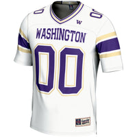 Washington Huskies Football Jersey, White Sportswear Jersey Shirt, Lightweight Breathable Athletic Jersey, Casual Gift for Men, Style 5233562