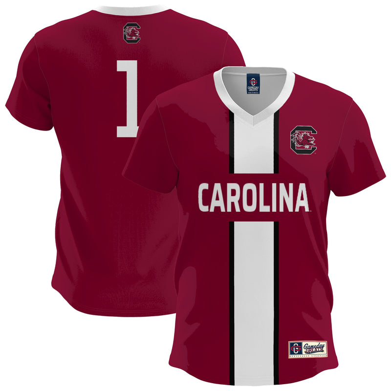 Garnet South Soccer Jersey, Fashion Sportswear Jersey Shirt, Lightweight Breathable Athletic Jersey, Casual Gift for Men