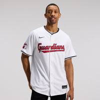 Jose Ramirez Cleveland Guardians Baseball Jersey, White Sportswear Jersey Shirt, Lightweight Breathable Athletic Jersey, Casual Gift for Men