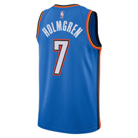 Chet Holmgren Oklahoma City Thunder Basketball Jersey, Blue Sportswear Jersey Shirt, Sleeveless Athletic Tank Jersey, Casual Gift for Men