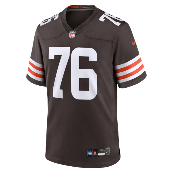 Cleveland Browns Lou Groza Brown Game Retired Player Jersey