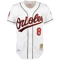 Cal Ripken Baltimore Orioles Baseball Jersey, White Sportswear Jersey Shirt, Lightweight Breathable Athletic Jersey, Casual Gift for Men