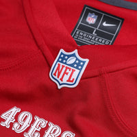 Malik Mustapha San Francisco 49ers Football Jersey, Scarlet Sportswear Jersey Shirt, Lightweight Breathable Athletic Jersey, Casual Gift for Men