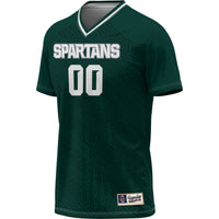 Michigan State Spartans Soccer Jersey, Sportswear Jersey Shirt, Lightweight Breathable Athletic Jersey, Casual Gift for Men, Style 201032052