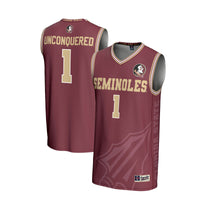 Florida State Seminoles Basketball Jersey, Garnet Sportswear Jersey Shirt, Sleeveless Athletic Tank Jersey, Casual Gift for Men, Style 201346806