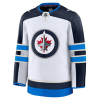 Winnipeg Jets Hockey Jersey, White Premium Away Sportswear Jersey Shirt, Long Sleeve Hockey Sweater Jersey, Casual Gift for Men, Style 200899682