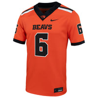 Oregon State Beavers Football Jersey, Orange Game Home Sportswear Jersey Shirt, Lightweight Breathable Athletic Jersey, Casual Gift for Men