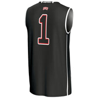 UNLV Rebels Lightweight Basketball Jersey, Black Sportswear Jersey Shirt, Sleeveless Athletic Tank Jersey, Casual Gift for Men