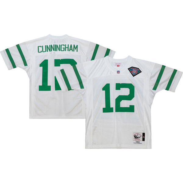 Philadelphia Eagles 1994 Randall Cunningham White Authentic Throwback Retired Player Jersey