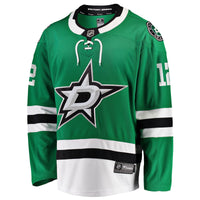 Radek Faksa Dallas Stars Hockey Jersey, Green Breakaway Home Sportswear Jersey Shirt, Long Sleeve Hockey Sweater Jersey, Casual Gift for Men