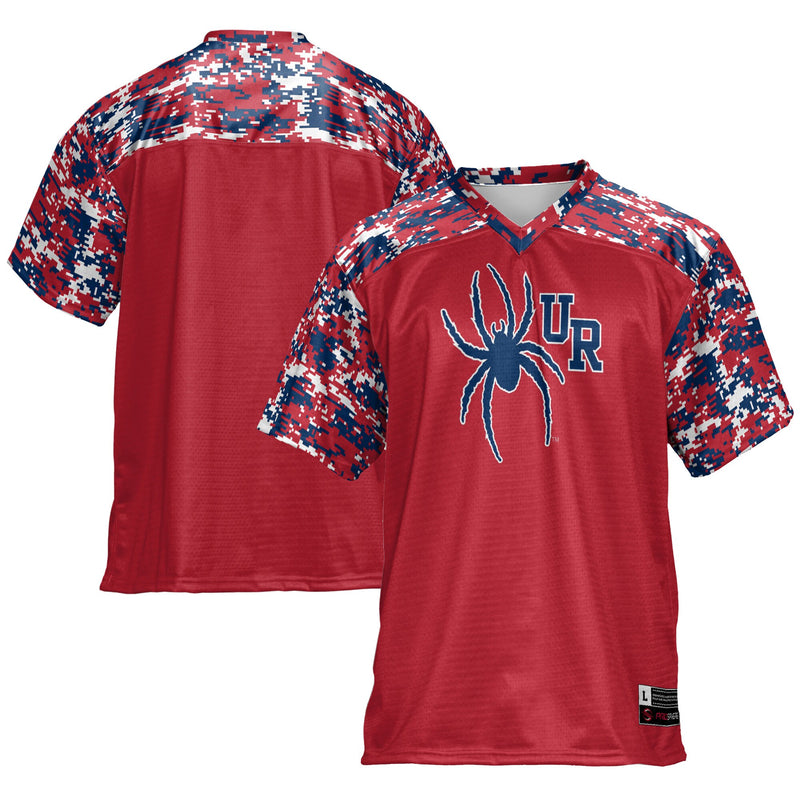 Richmond Spiders Football Jersey, Red Sportswear Jersey Shirt, Lightweight Breathable Athletic Jersey, Casual Gift for Men