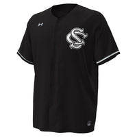 South Carolina Gamecocks Baseball Jersey, Black Replica Sportswear Jersey Shirt, Lightweight Breathable Athletic Jersey, Casual Gift for Men