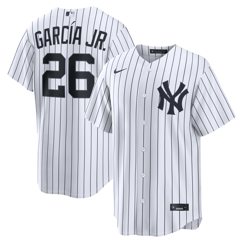 Luis García Jr. New York Yankees Baseball Jersey, Sportswear Jersey Shirt, Lightweight Athletic Jersey, Casual Gift for Men, Style 2002142091