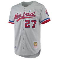 Montreal Expos Vladimir Guerrero Gray Cooperstown Baseball Jersey, Sportswear Jersey Shirt, Lightweight Athletic Jersey, Casual Gift for Men