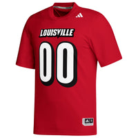 Louisville Cardinals Football Jersey, Red Sportswear Jersey Shirt, Lightweight Breathable Athletic Jersey, Casual Gift for Men, Style 200464410
