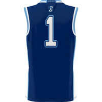 Creighton Bluejays Basketball Jersey, Blue Sportswear Jersey Shirt, Sleeveless Athletic Tank Jersey, Casual Gift for Men, Style 200845027